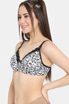 Rosaline Rerooted Simplicity Padded Non Wired 3/4th Coverage T-Shirt Bra (Pack of 2) - Multicolor — thumbnail 4